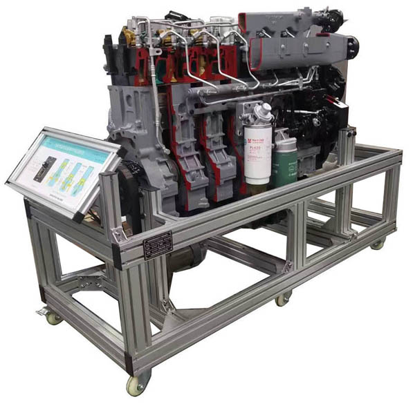 HY-QC261型WP10柴油發(fā)動(dòng)機解剖運行臺